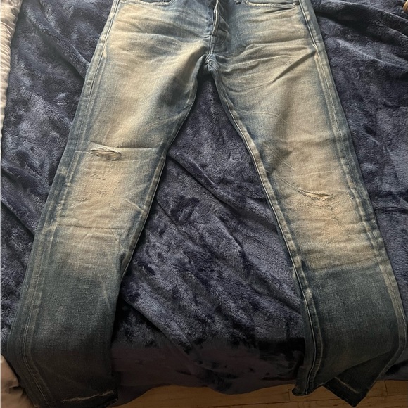 John Elliott The Cast 2 Slim-Fit Distressed Jeans - Picture 5 of 6